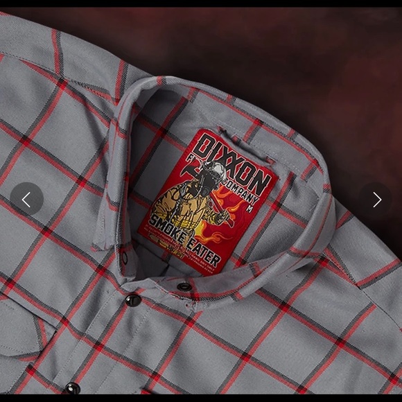 Dixxon smoke eater flannel, sold out, comes new in bag. - Picture 3 of 4